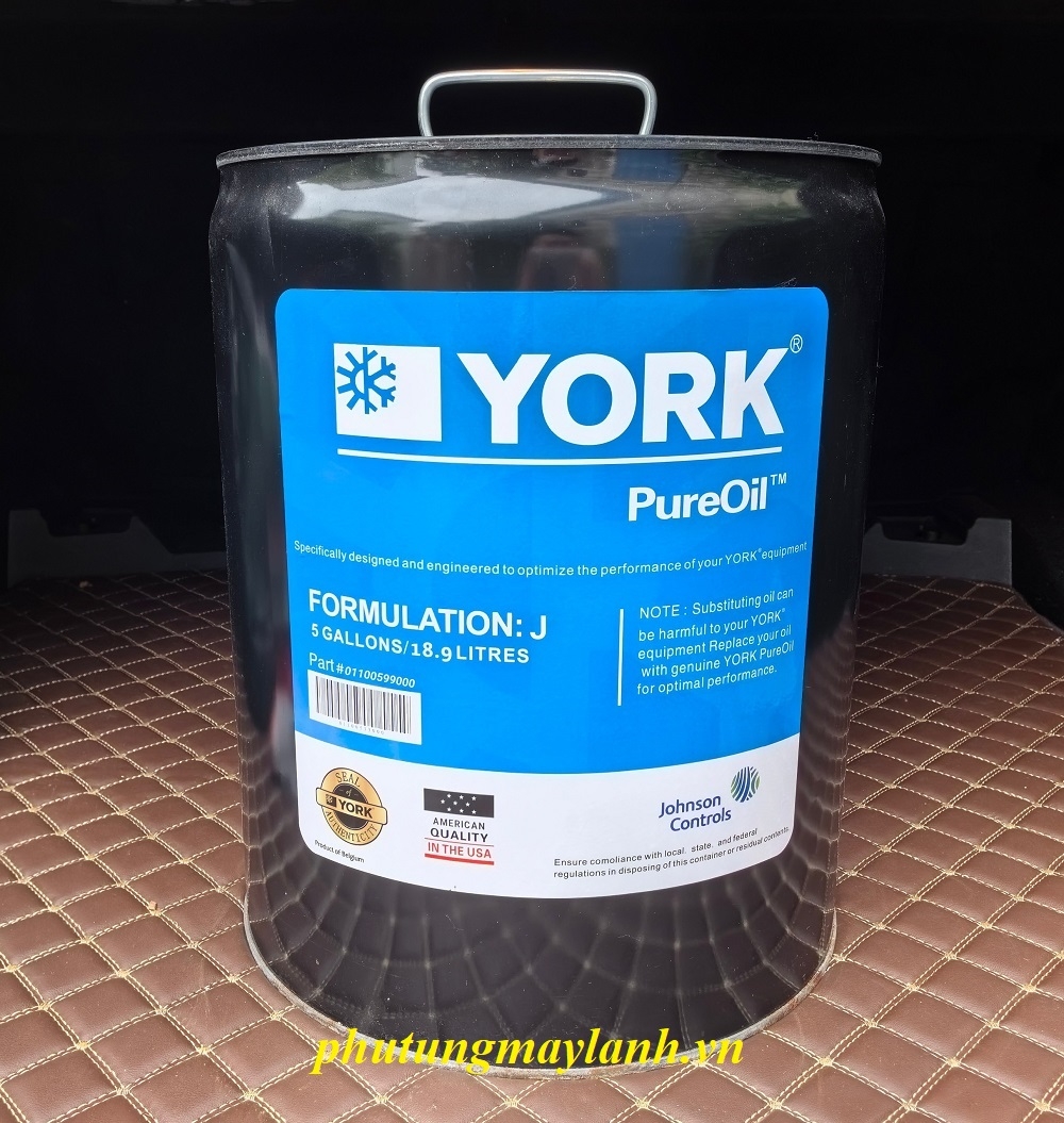 Dầu York j – Dầu bôi trơn chiller York